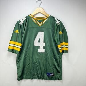 Vintage Green Bay Packers Adidas Jersey Favre #4 Youth XL